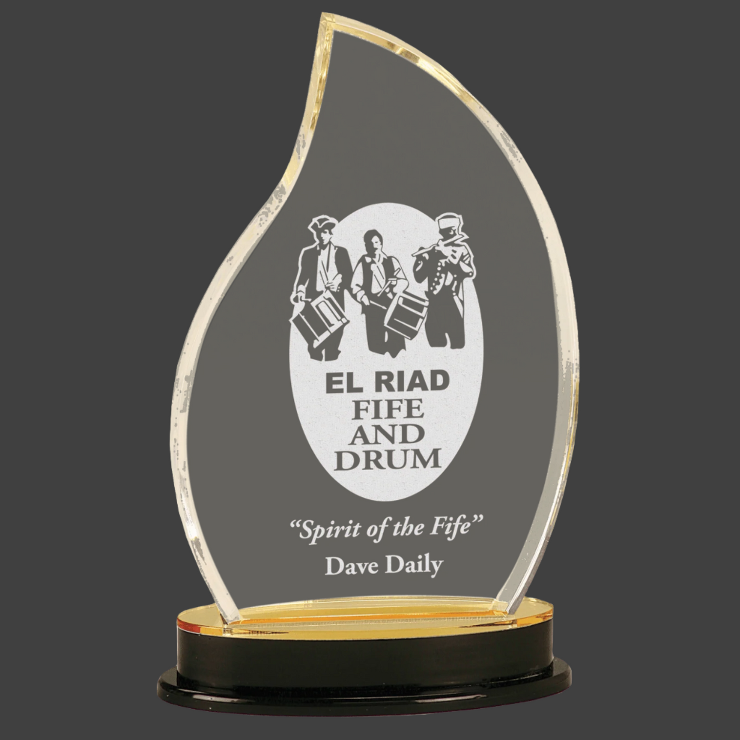 Fire Dept Flame Award